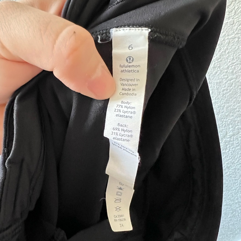 Lululemon Fast As Light Crop Women’s leggings - Picture 4 of 8